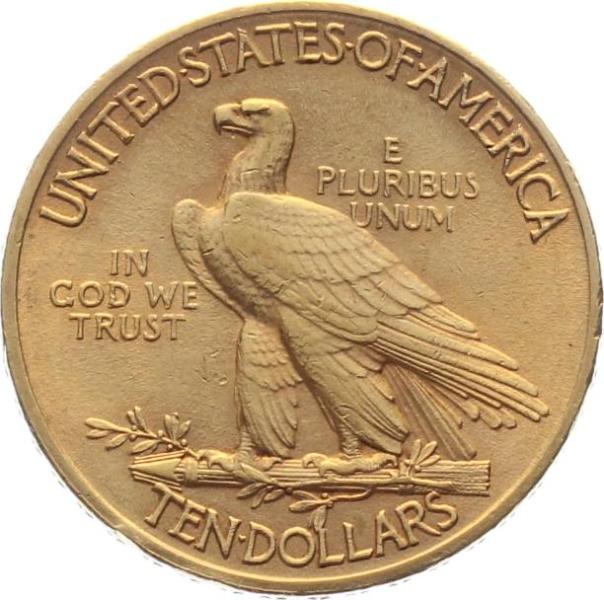 USA 10 $ 1910 o. Mzz. - Indianer